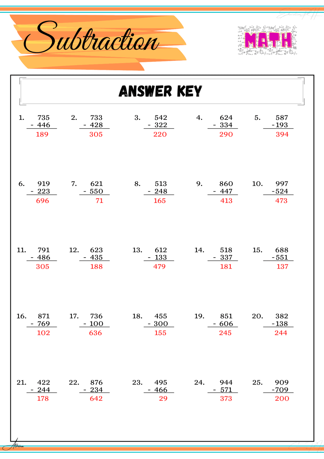 Grade 4 Math 